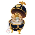 Kép 2/2 - Imperial Collection Faberge Egg "Sapphire disagne" Vodka [0,7L|40%]