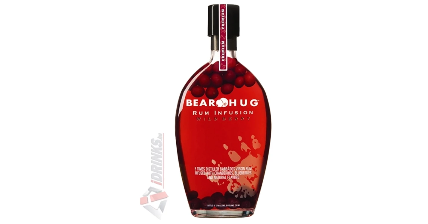 Bear Hug Rum Infusion Wild Berry [1L21] Likőr, Krémlikőr