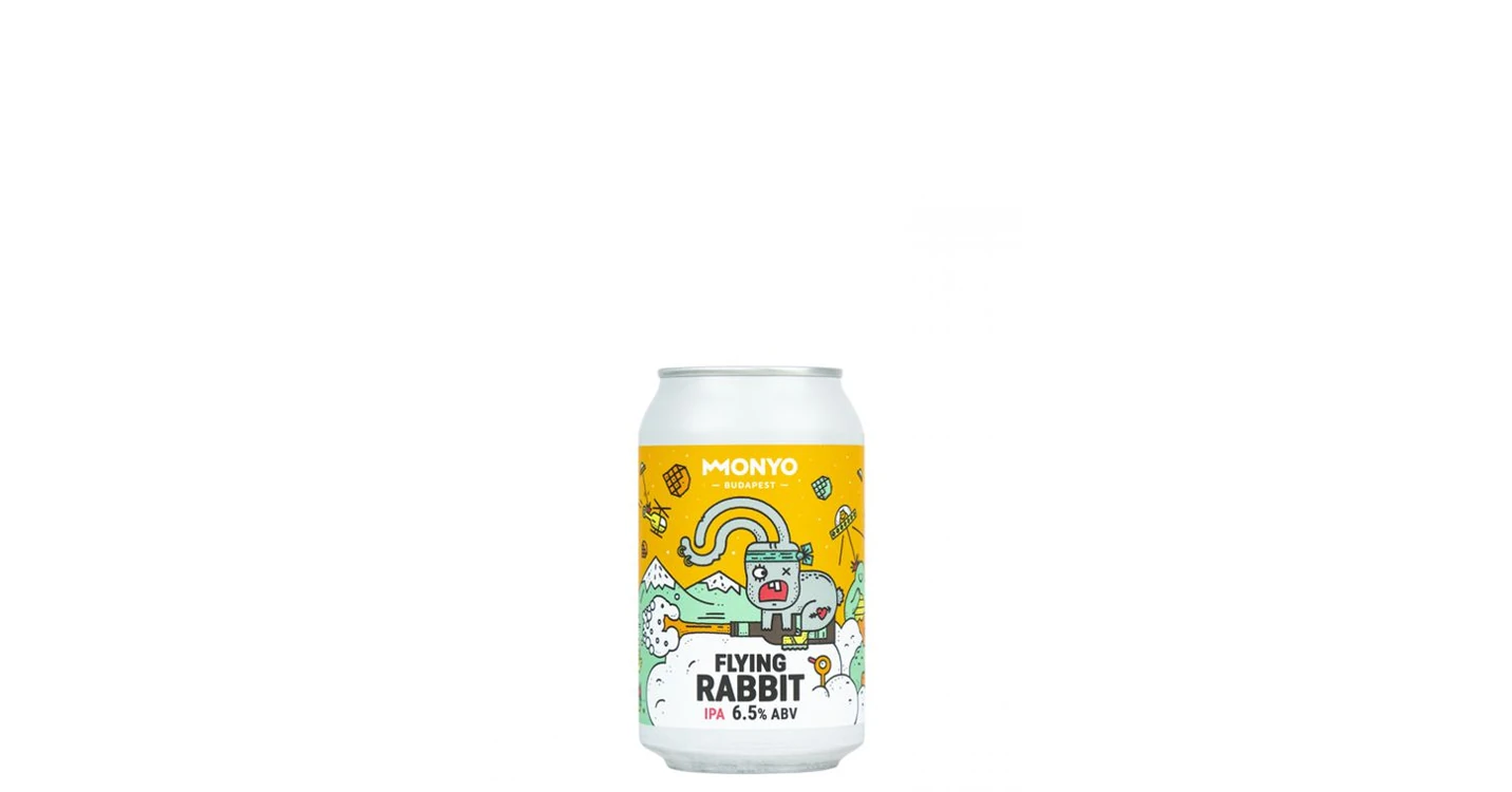 Monyo Flying Rabbit /Dobozos/ [0,33L|6,5%] - Prémium sör - Diszkontital ...