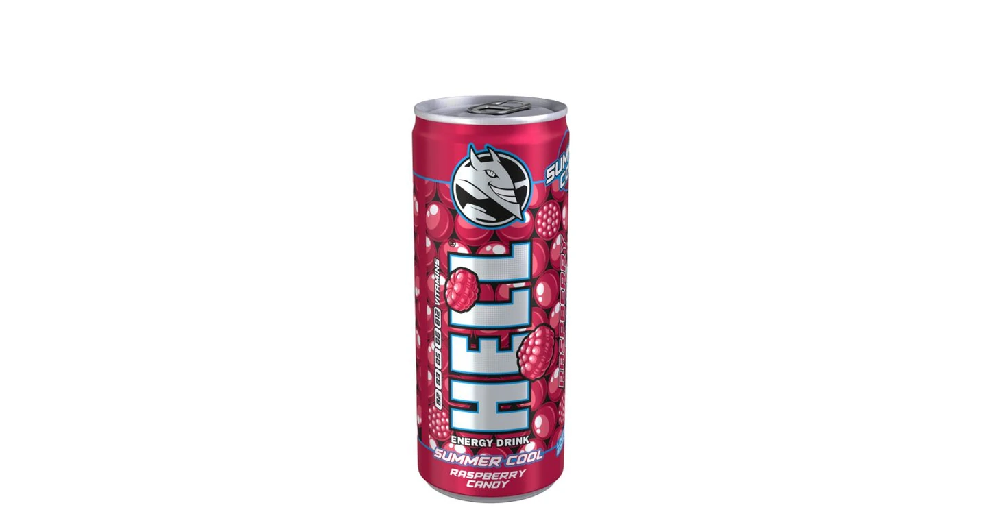 Hell Summer Cool Energiaital (Raspberry Candy) /Doboz/ [0,25L] [24db ...