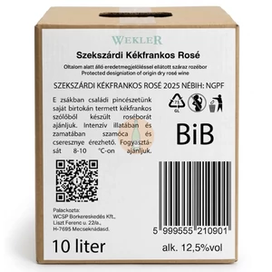 Wekler BIB Kékfrankos Rozé [10L]