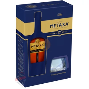 Metaxa 12* (DD+Pohár) [0,7L|40%]