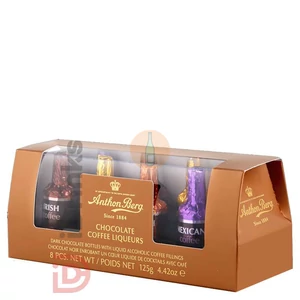 Anthon Berg Alkoholos Csokoládépalackok /Kávé/ (8 palack) [125g]