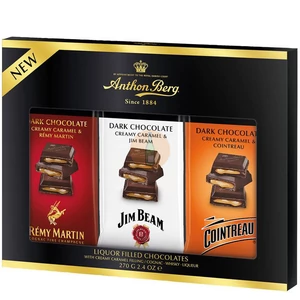 Anthon Berg Creamy Caramel Alkohollal Töltött Étcsokoládé Collection [270g]