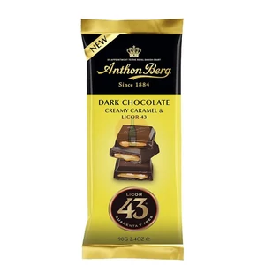 Anthon Berg Creamy Caramel Likőr 43-el Töltött Étcsokoládé [90g]