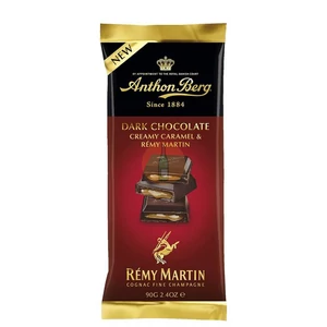 Anthon Berg Creamy Caramel Rémy Martin Cognac-al Töltött Étcsokoládé [90g]