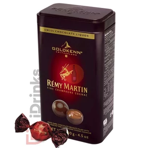 Goldkenn Rémy Martin Cognac-os Csokoládé Golyók Fémdobozban [130g]