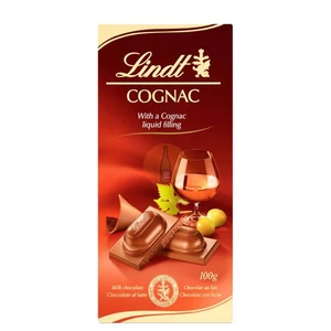 Lindt Cognac Alkoholos Csokoládé [100g]