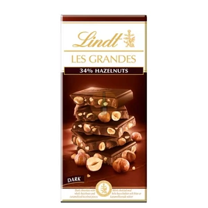 Lindt Les Grandes Dark Hazelnut Étcsokoládé [150g]