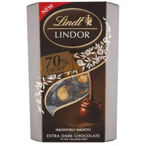 Lindt Lindor Mega 70%-os Étcsokoládé Golyó [337g]