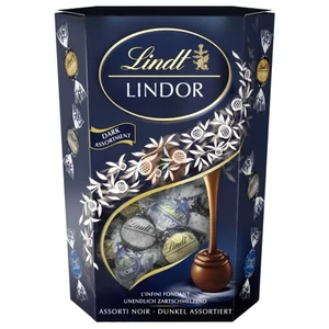 Lindt Lindor Mega Dark Assorted Chocolate Csokoládégolyó [337g]