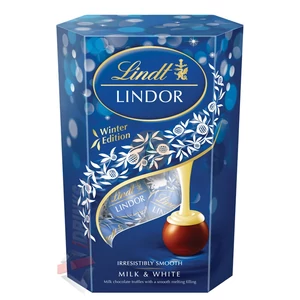 Lindt Lindor Milk & White Csokoládégolyó [200g]