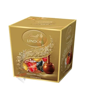 Lindt Lindor Csokoládégyolyó Válogatás Ajándékdobozban [250g]