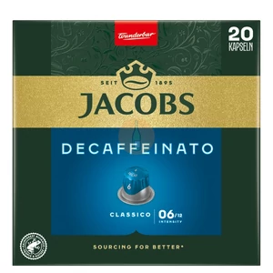 Jacobs Lungo 6 Decaffeinato Nespresso Kompatibilis Kávékapszula (20 db) [104g]