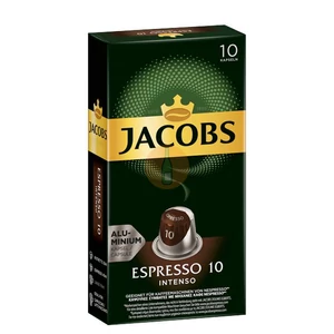 Jacobs Espresso 10 Intenso Nespresso Kompatibilis Kávékapszula (10 db) [52g]