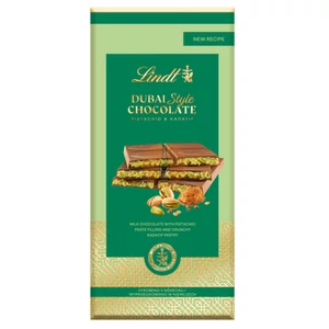 Lindt Dubai Style Chocolate Táblás Csokoládé [145g] 