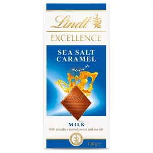 Lindt Excellence Tengeri Sós - Karamell Tejcsokoládé [100g]