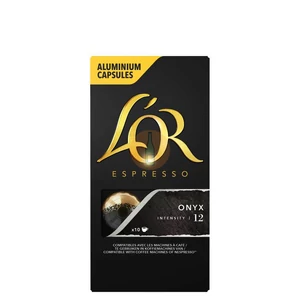 L'OR Onyx 12 Nespresso Kompatibilis Kávékapszula (10 db) [52g]