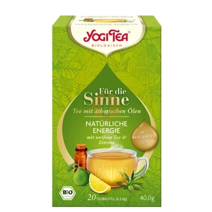 Yogi Tea Bio Tea Az Érzékeknek - Természetes Energia (Natural Energy) [17 Filter]