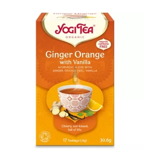Yogi Tea Narancs Gyömbér Vaníliával Bio Tea (Ginger - Orange) [17 Filter]