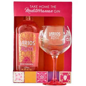 Larios Rose Gin (DD+Pohár) [0,7L|37,5%]