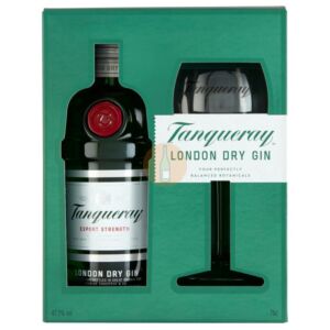 Tanqueray London Dry Gin (DD+Pohár) [0,7L|43,1%]