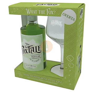 The FoxTale Melon Gin (DD+Pohár) [0,7L|37,5%] 