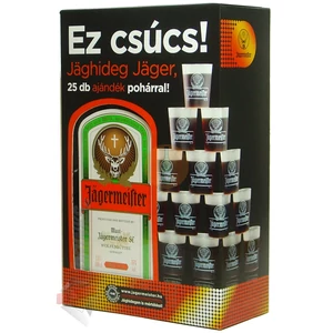 Jagermeister (DD+25 Műanyag pohár) [1L|35%]