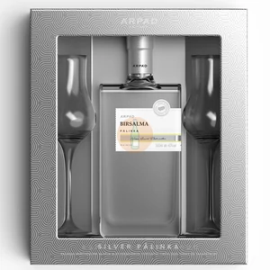 Árpád Silver Birsalma Pálinka (Exkluzív Díszdoboz 2db Tulipán Pohárral) [0,5L|40%]