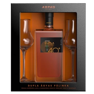 Árpád Dupla Ágyas Szilva Pálinka (DD+2 Tulipán Pohár) [0,5L|40%]