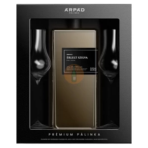 Árpád Prémium Érlelt Szilva Pálinka (DD+2 Tulipán Pohár) [0,5L|40%]