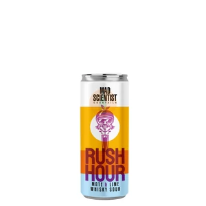 Mad Scientist Rush Hour Mate & Lime Whisky Sour RTD [0,25L|4,5%] 