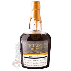 Dictador Rum The Best of 1982 [0,7L|41,2%]
