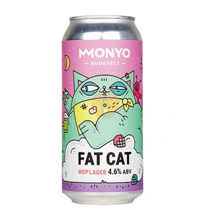 Monyo Very Fat Cat Hop Lager /Dobozos/ [0,44L|4,6%]