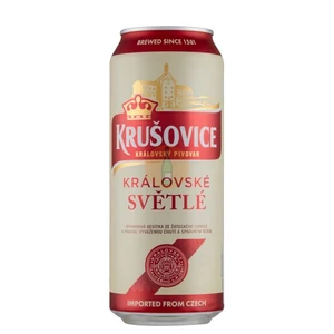 Krusovice Svetlé Világos Import /Dobozos/ [0,5L|4,2%] [24db/pack]