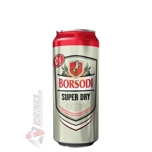 Borsodi Super Dry Világos /Dobozos/ [0,5L|4%] [24db/pack]