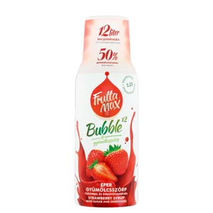 Fruttamax Bubble12 Eper Gyümölcsszirup [0,5L]