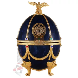 Imperial Collection Faberge Egg "Sapphire disagne" Vodka [0,7L|40%]