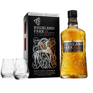 Highland Park 12 Years Whisky (DD+2 Pohár) [0,7L|40%]