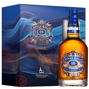 Chivas Regal 18 Years Whisky (DD+2 Pohár) [0,7L|40%]