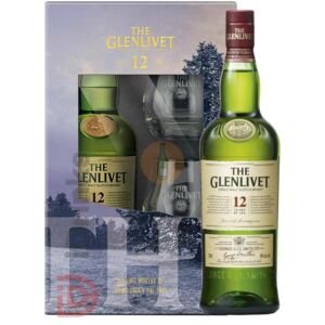 Glenlivet 12 Years Whisky (DD+2 Pohár) [0,7L|40%]