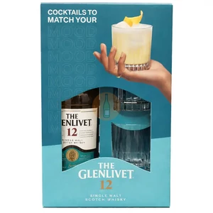 The Glenlivet 12 Years Whisky (DD+2 Pohár) [0,7L|40%]