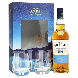 The Glenlivet Founder's Reserve Whisky (DD+2 Pohár) [0,7L|40%]