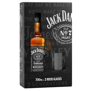 Jack Daniels Whiskey (DD+Pohár) [0,7L|40%]