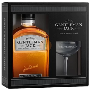 Jack Daniels Gentleman Jack Whiskey (DD+Pohár) [0,7L|40%]