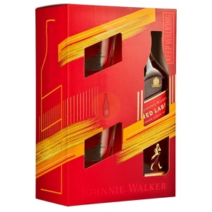 Johnnie Walker Red Label Whisky (DD+ Pohár) [0,7L|40%]
