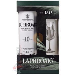 Laphroaig 10 Years Whisky (DD+Pohár)  [0,7L|40%]