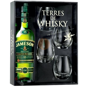 Jameson 18 Years Whiskey (DD+4 Pohár) [0,7L|40%]