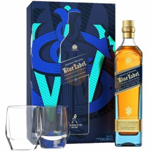 Johnnie Walker Blue Label Whisky (DD+2 Pohár) [0,7L|40%]