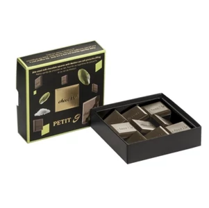 ChocoMe Petit 9 Sós Pisztácia Tejcsokoládé Lapok [50g]